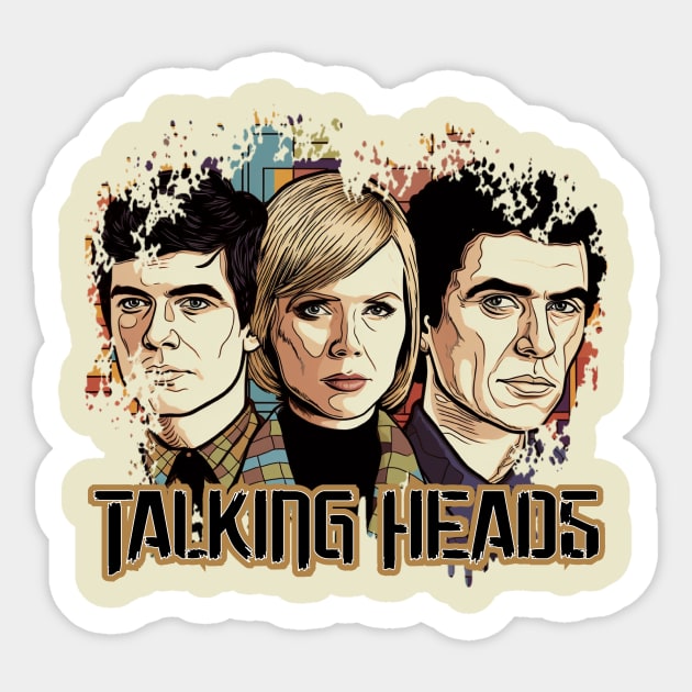 TALKING HEADS Sticker by Pixy Official